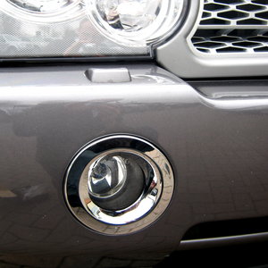 Range Rover L322 Chrome Fog Lamp Surrounds 06 on ( Chromed ABS ) Preview