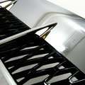 View Item Range Rover L322 Supercharged Style Side Vents - Chrome & Black Mesh