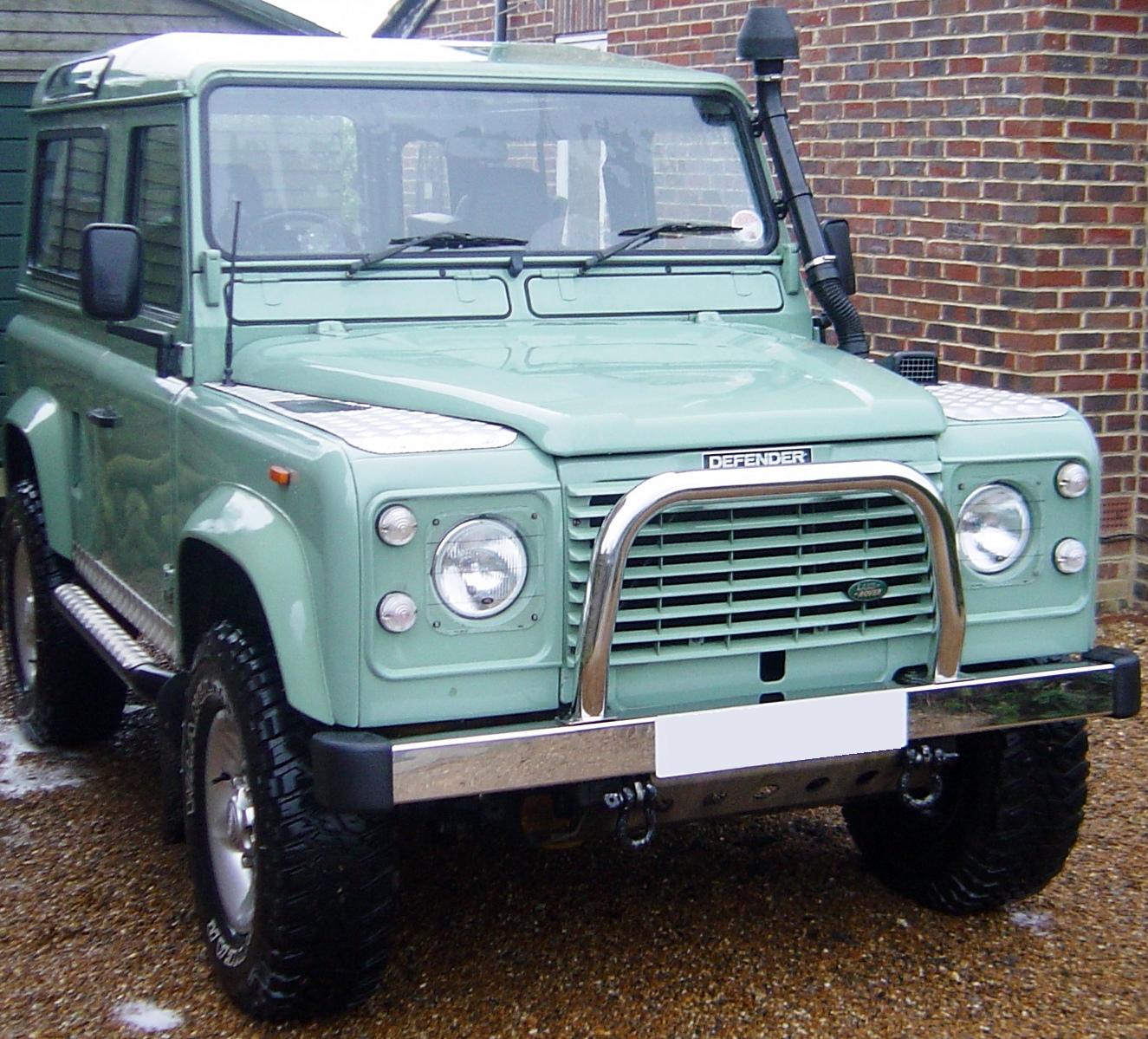 Land Rover Defender front Bumper End Cap Rubber LRX 90 110 ...