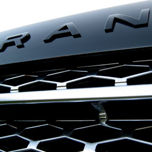 Range Rover L322 Bonnet Lettering RANGE ROVER - Gloss Black Preview