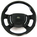 View Item Range Rover L322 Non-Heated Steering Wheel - Carbon - Sport grip - Perforated