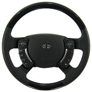 Range Rover L322 HEATED Steering Wheel LINED OAK - perforated leather grip Preview