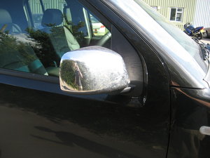 Nissan Navara D40 Chrome Mirror Covers Preview