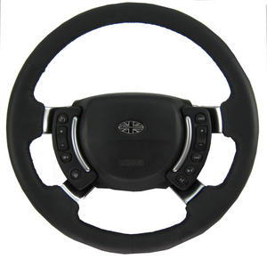 Range Rover L322 HEATED Steering Wheel Perforated & Napa Leather + Chrome spokes Preview