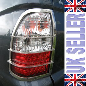Mitsubishi L200 Stainless Steel Rear Light Guards for Mitsubishi L200 Preview