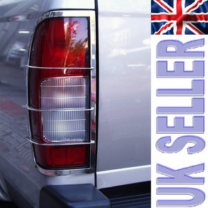 Nissan Navara Chrome Rear Light Guards Preview