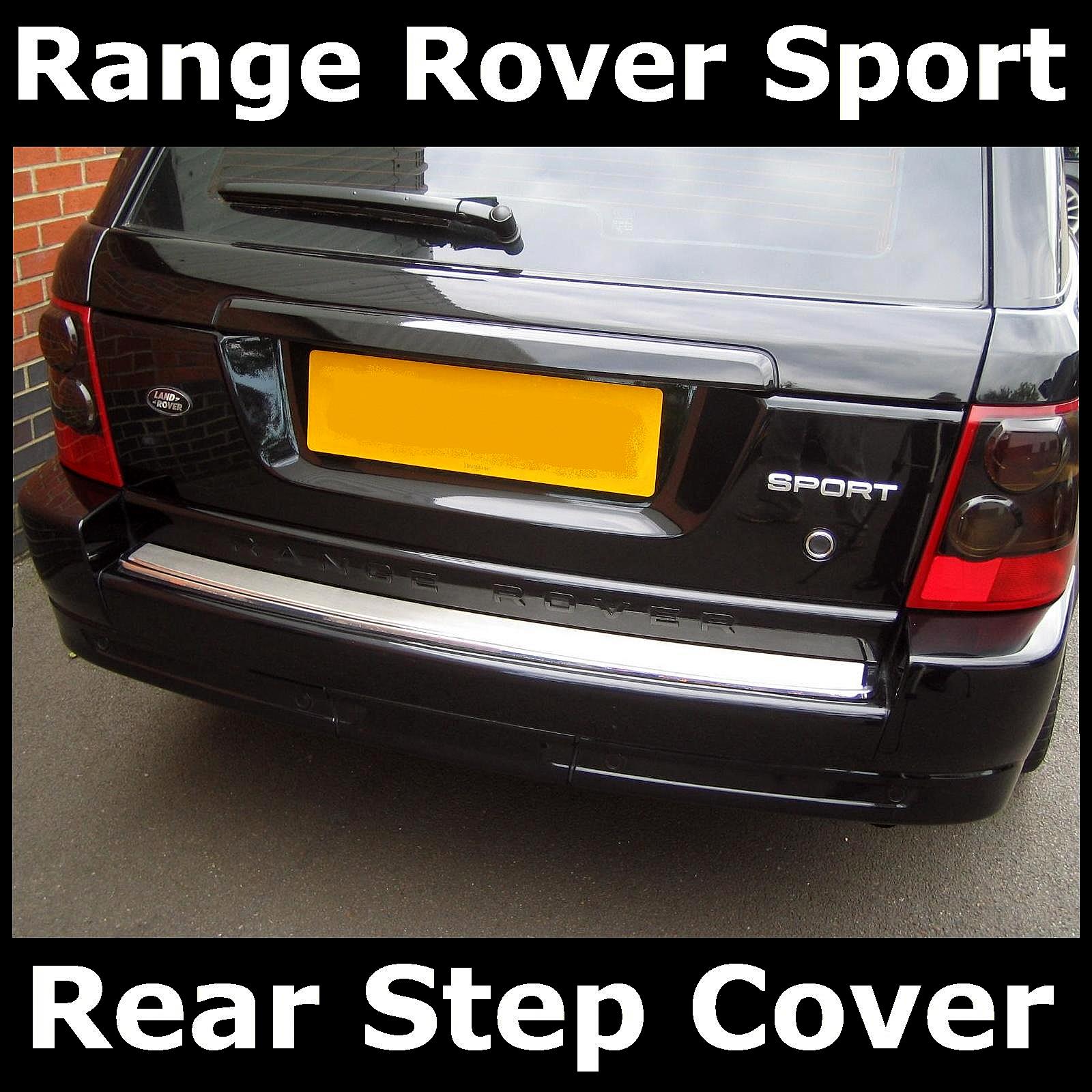 Range Rover Sport Rear Bumper Step Cover Polished Stainless