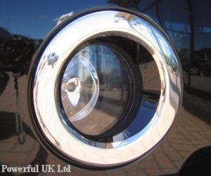 Range rover L322 Chrome Fog Lamp Surrounds ( stainless cover ) Preview