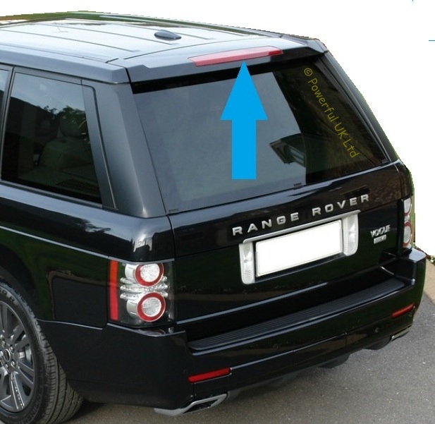 Range Rover L322 rear tailgate spoiler brake light lamp stop LED