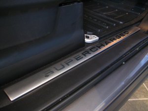 Range Rover Sport Inner Sill Step Insert 'SUPERCHARGED' Logo Preview