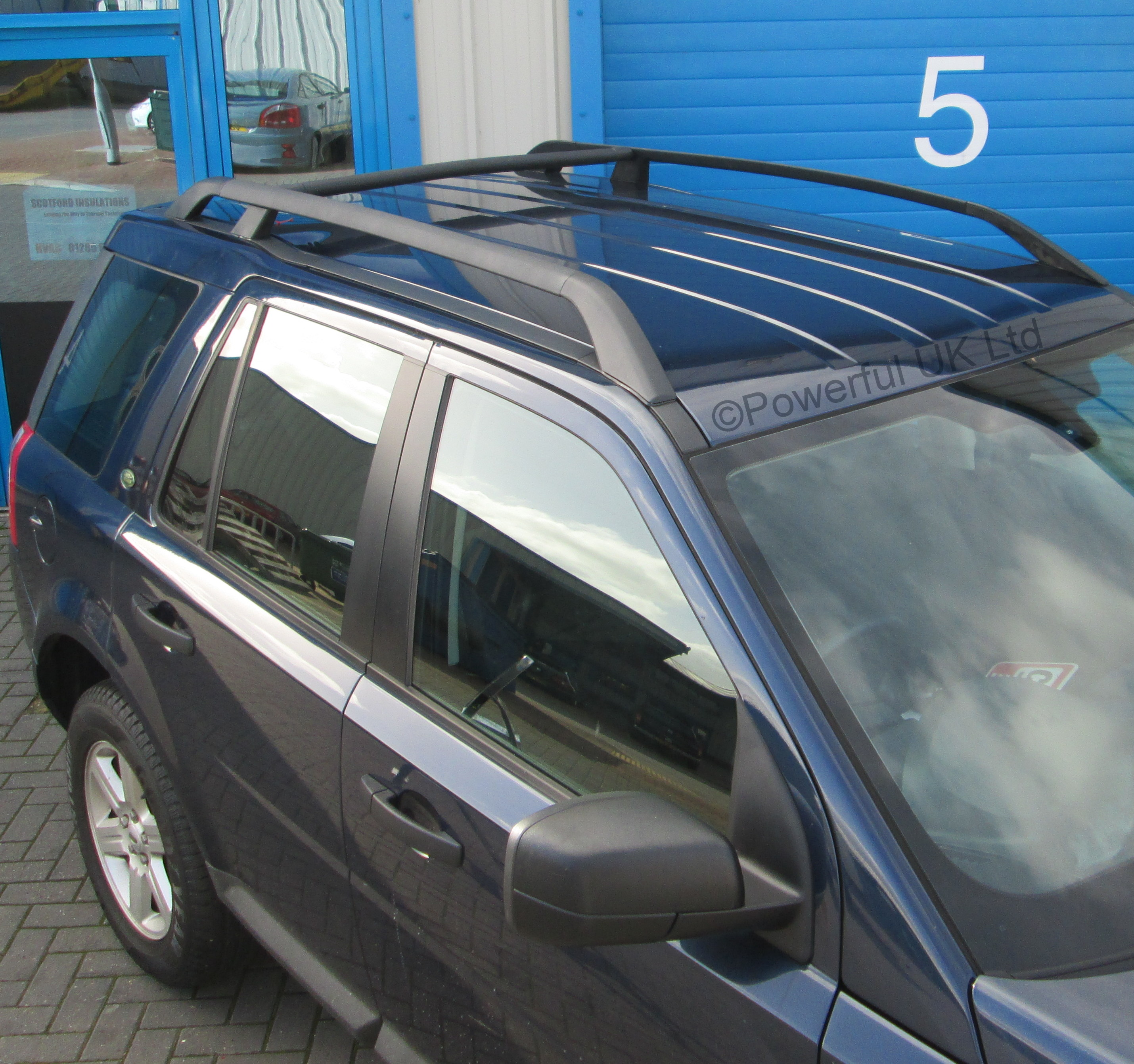 Complete Roof Rack Rail kit for Land Rover Freelander 2 bar box cross