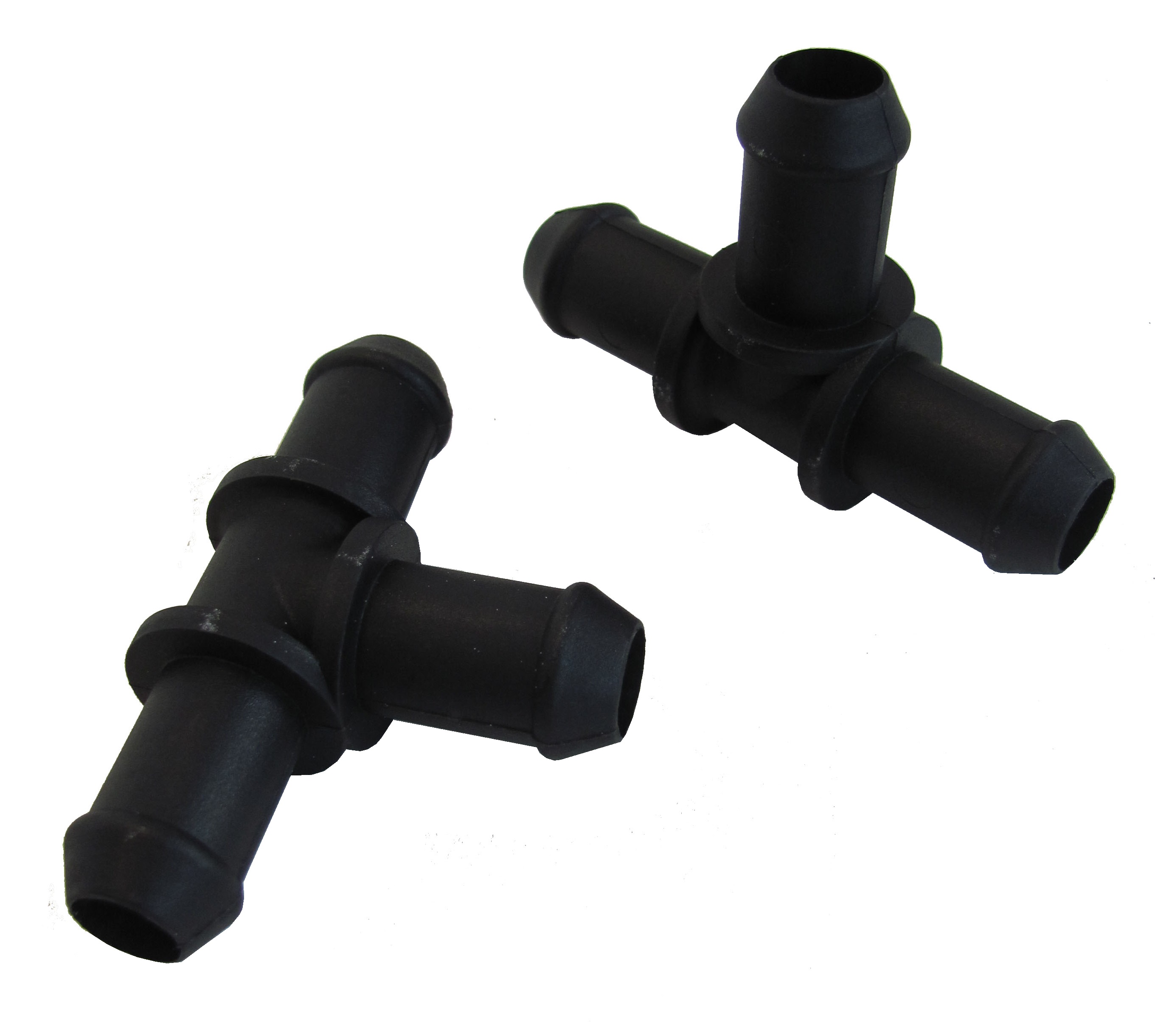 2x T connectors 20mm for silicone/rubber hose pipe kit car heater water