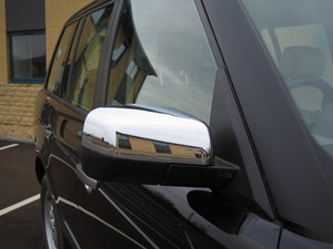 Range Rover L322 Chrome Mirror Covers - Top Half Covers Preview