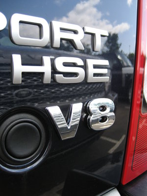 Range Rover Sport Chrome Tailgate Lettering - V8 Preview