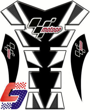MotoGP MOTORCYCLE SPINE TANK PAD PROTECTOR BLACK NEW