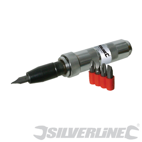IMPACT DRIVER SCREWDRIVER & BITS SET LIFETIME GUARANTEE Enlarged Preview