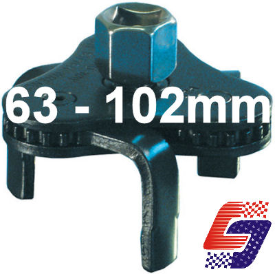 CAR MOTORCYCLE VAN ADJUSTABLE OIL FILTER REMOVAL WRENCH Enlarged Preview