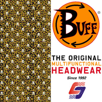 ORIGINAL BUFF® BALACLAVA NECK TUBE SCARF LEOPARD SKULL Enlarged Preview