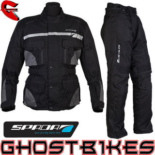 View Item Spada Vision Jacket and Fineliner Trouser Kit Black Grey