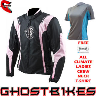 View Item ARMR Moto Jojo Ladies Jacket and FREE EDZ Top