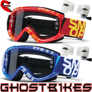 View Item Smith Fuel V.1 MAX Strobe Roll-Off System Motocross Goggles