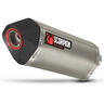 View Item Scorpion Factory Satin Titanium Oval Exhaust Triumph Tiger 800 11-Current