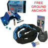 View Item Oxford Hardcore XL Chain & Lock 1.5m & Anchor Force Ground Anchor
