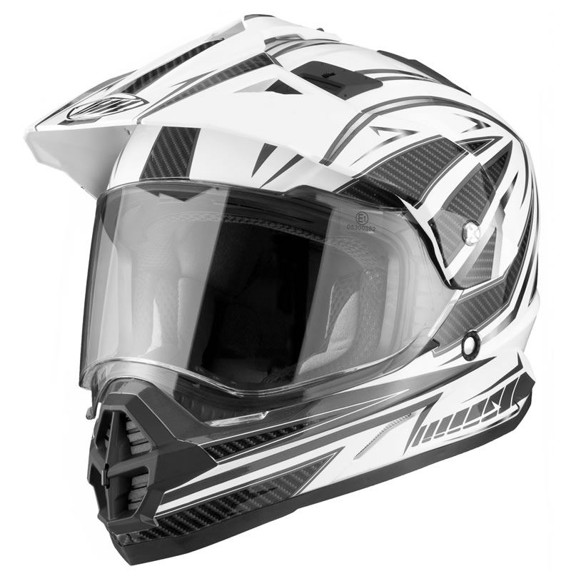 THH TX-26 TX26 DUAL SPORT MX ENDURO MOTOCROSS MOTORCYCLE OFF ROAD MOTO-X HELMET - Picture 6 of 11