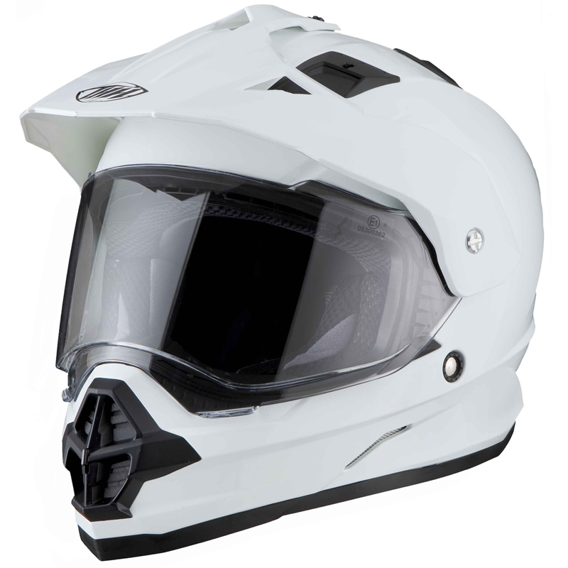 THH TX-26 TX26 DUAL SPORT MX ENDURO MOTOCROSS MOTORCYCLE OFF ROAD MOTO-X HELMET - Picture 11 of 11