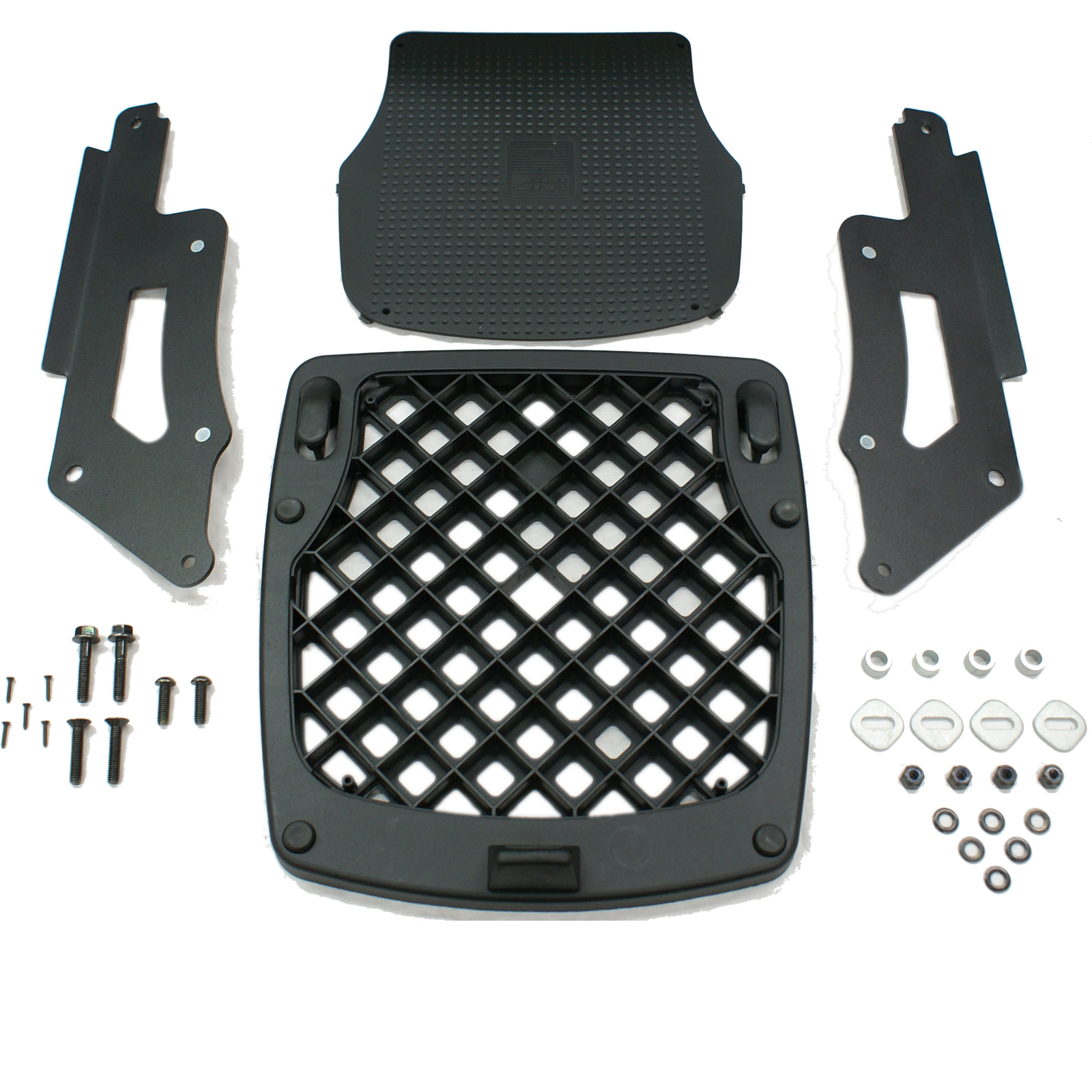 GIVI MONOKEY MOTORCYCLE TOP CASE BOX PLATE KAWASAKI KLR 650 ENDURO 07