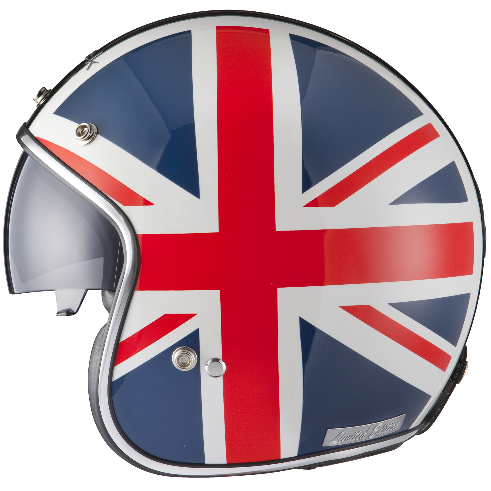 union jack bike helmet
