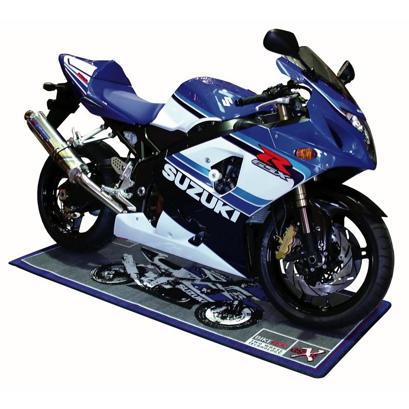 Biketek Garage Motorcycle Bike Motorbike Designer Carpet Rug