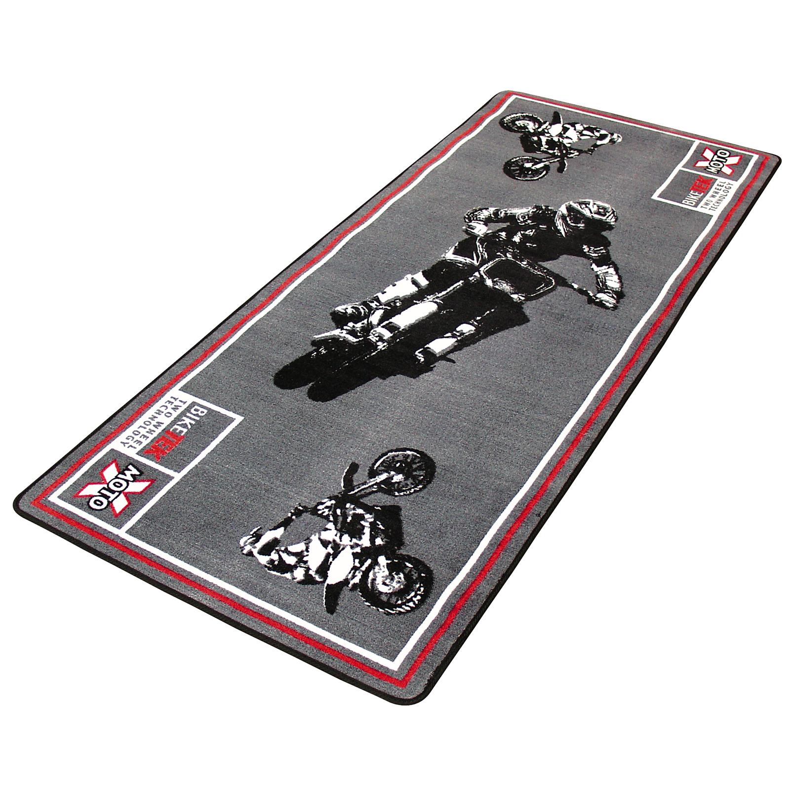 Biketek Garage Motorcycle Bike Motorbike Designer Carpet Rug
