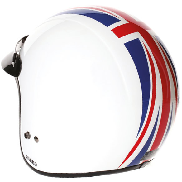 Stealth HD320 Union Jack Motorcycle Helmet Open Face Retro Vintage Jet