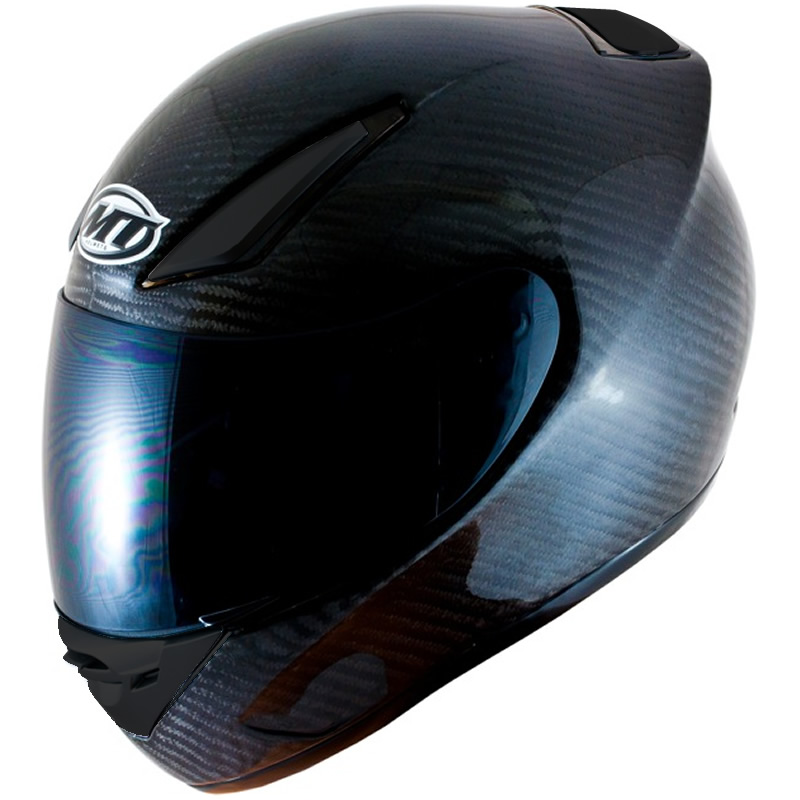 MT Revenge Privilege Carbon Fibre Motorcycle Helmet Lightweight Race