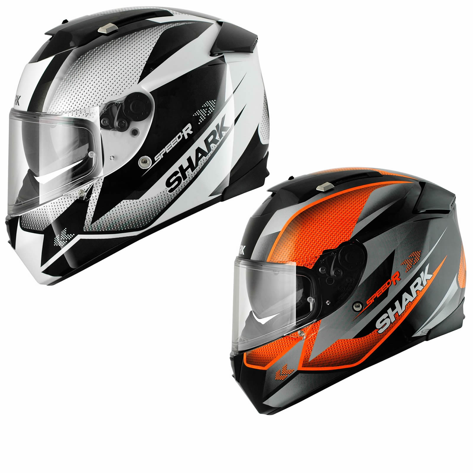 SHARK SPEEDR TANKER FULL FACE ACU GOLD SPORTS TOURING CRUISER