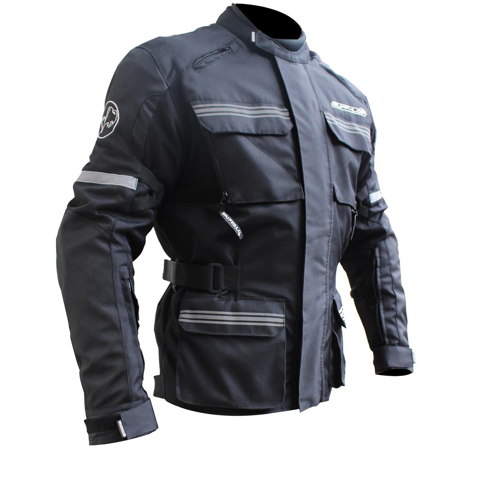 BUFFALO SCOPE MENS WATERPROOF CE ARMOURED 3 IN 1 MOTORCYCLE ALL SEASON JACKET eBay
