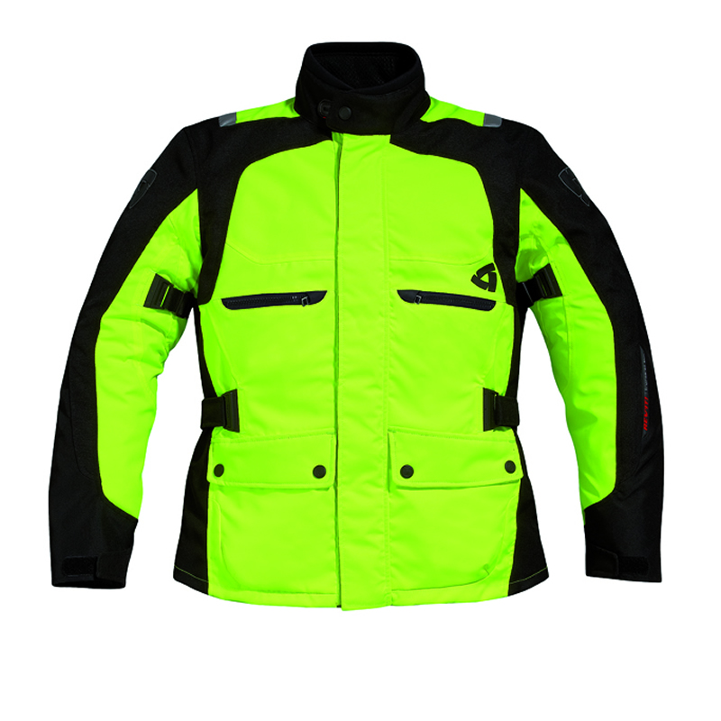 REV IT ENERGY WATERPROOF BREATHABLE TEXTILE HI VIZ MOTORCYCLE TOURING JACKET eBay
