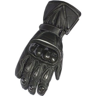Bike-It Ultra Leather Motorcycle Gloves