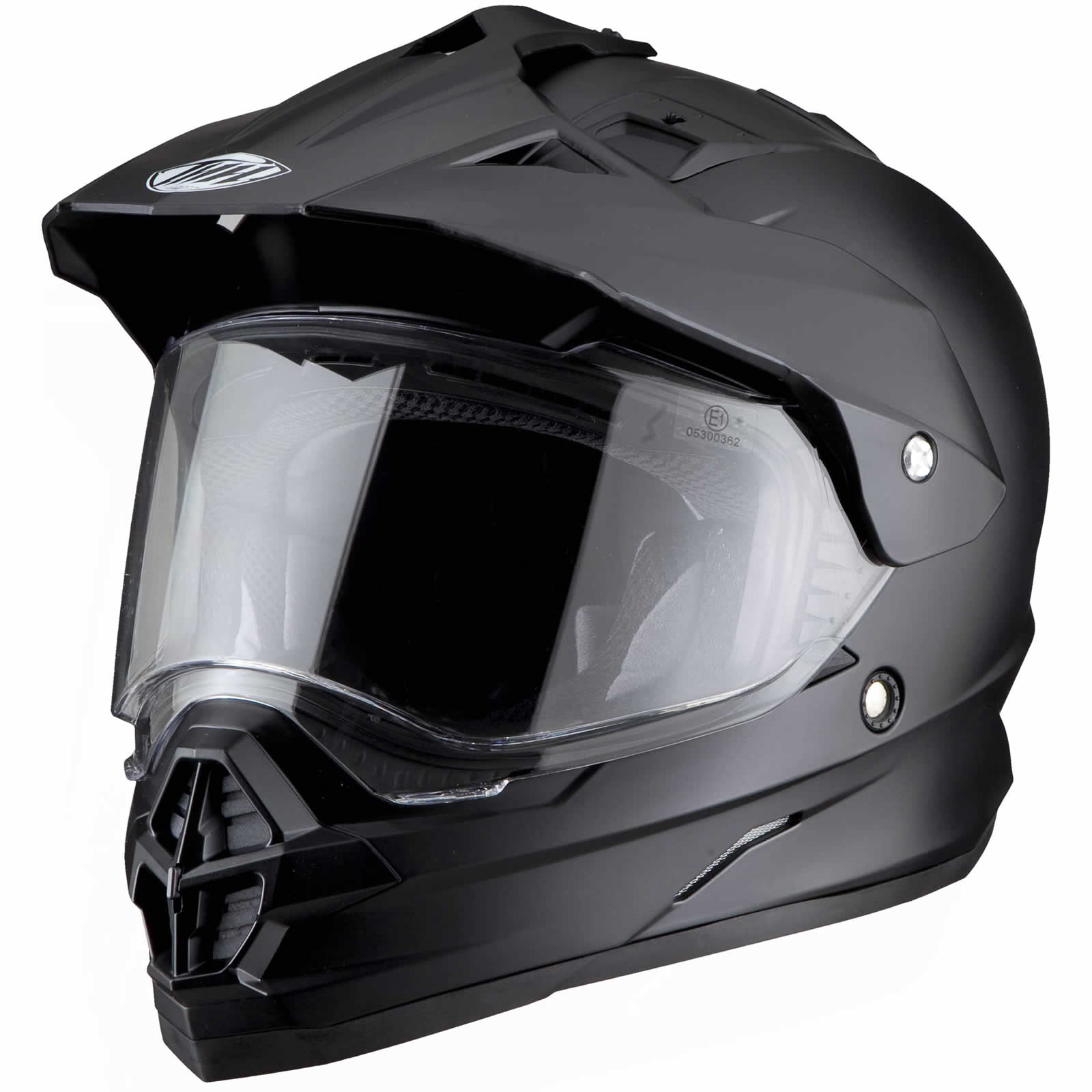 motocross helmet with visor