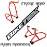 View Item Biketek Front Head & Rear Paddock Stand Set