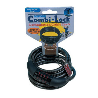 Oxford Combi-Lock (Combination Cable Lock)