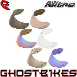 View Item Nitro VN Motorcycle Helmet Visor
