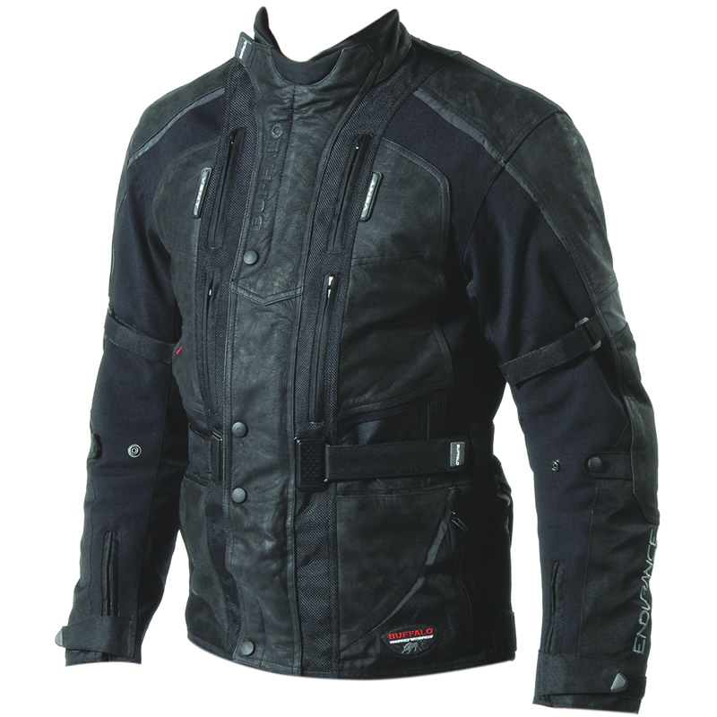Buffalo Endurance Textile Waterproof Motorcycle Jacket Back Buffalo Endurance Textile Waterproof Motorcycle Jacket Back Protector