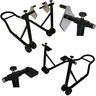 View Item Ghost Front & Rear Motorcycle Paddock Stand Set