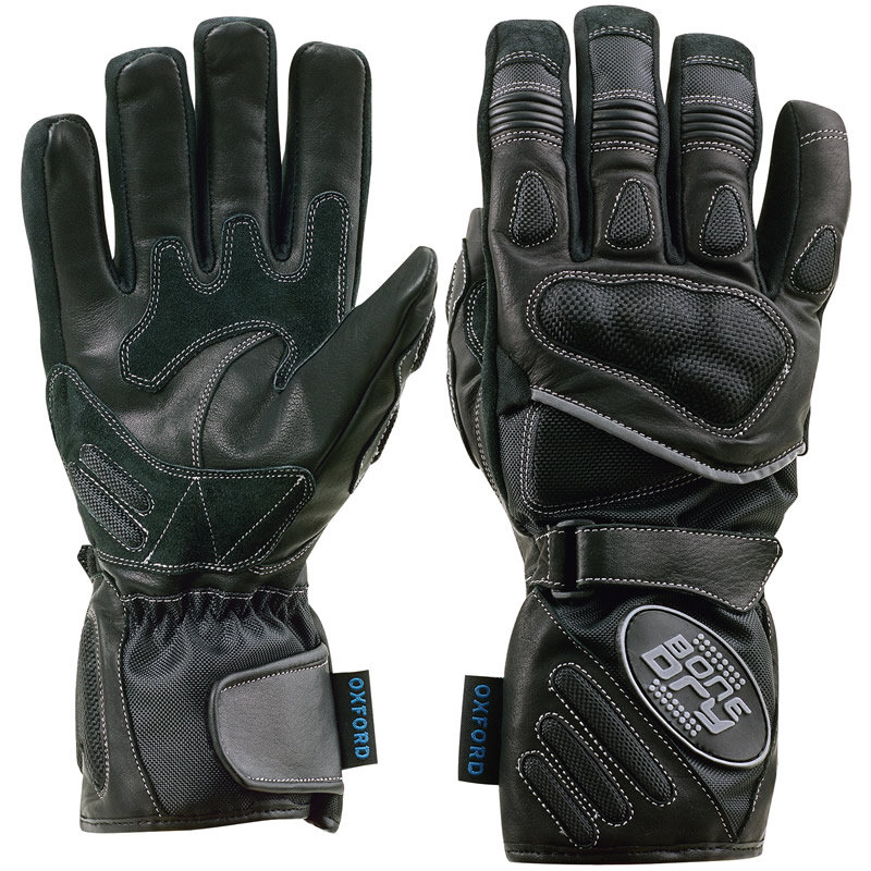 View Item Oxford Bone Dry Hybrid Motorcycle Gloves