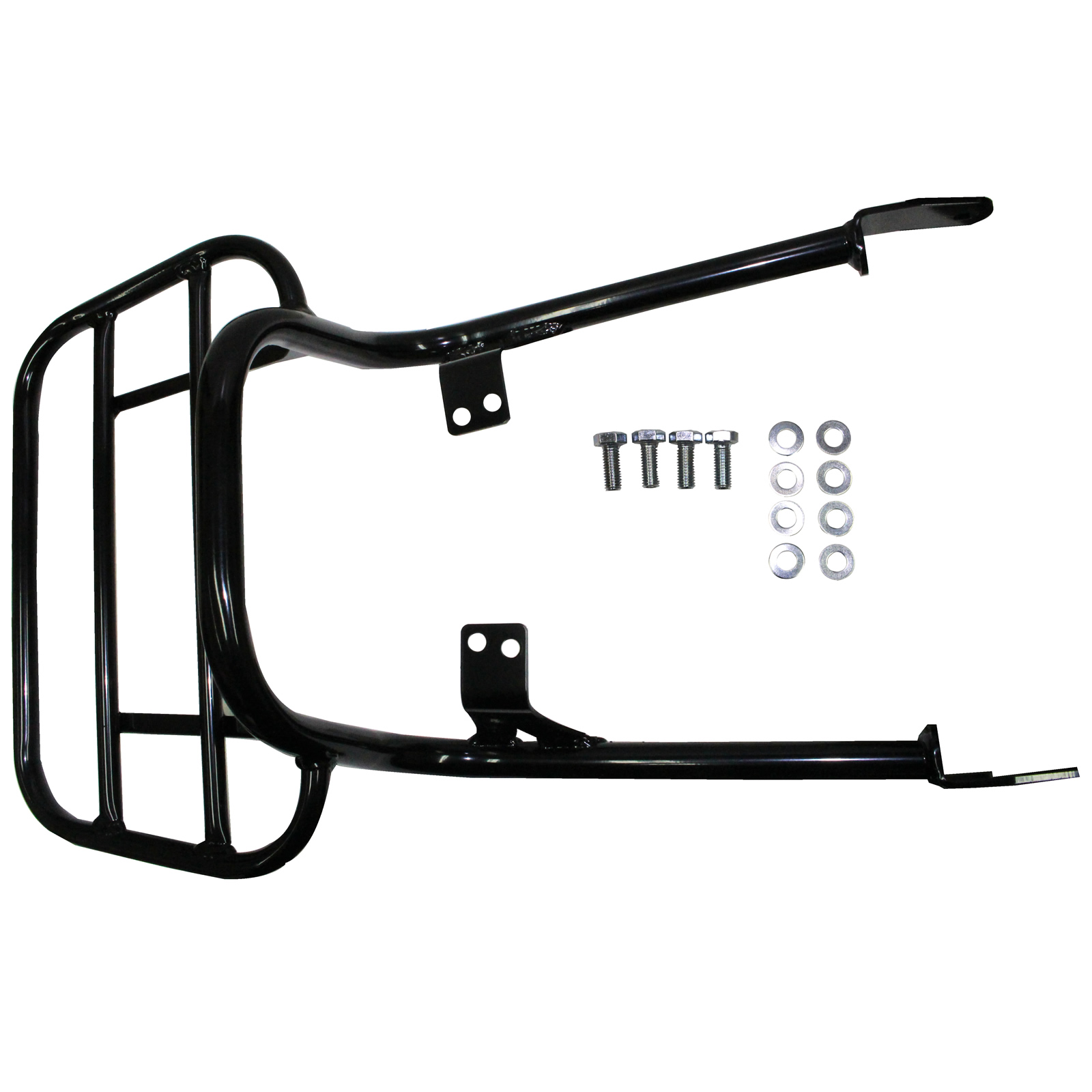 RENNTEC REN7256B TRIUMPH BONNEVILLE THRUXTON T100 MOTORCYCLE LUGGAGE RACK BLACK eBay
