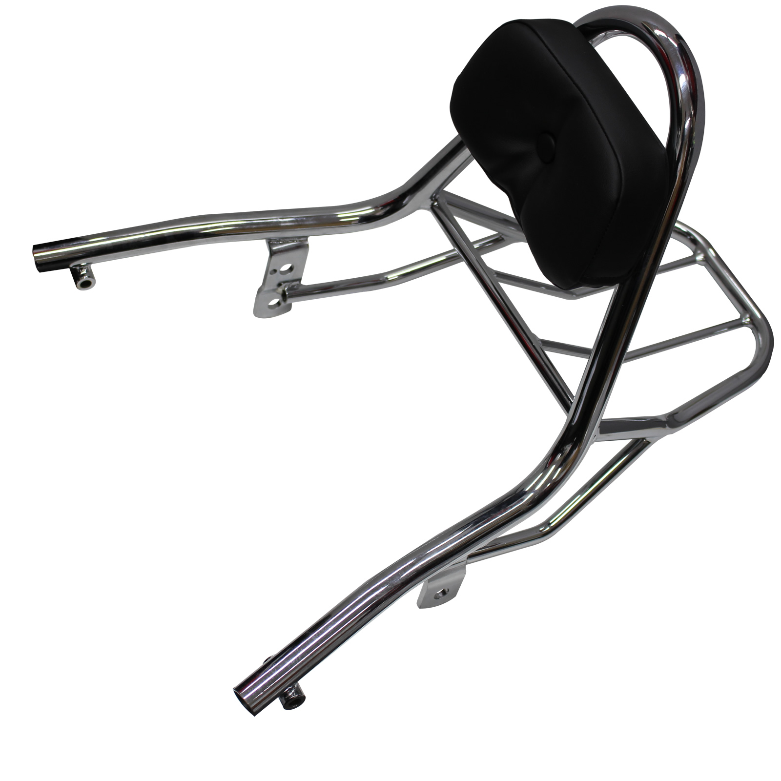 RENNTEC CHROME SISSY BAR LUGGAGE SPORTS RACK YAMAHA VMAX VMAX 1200