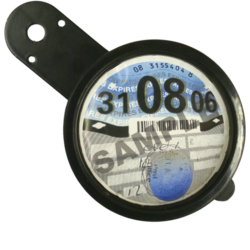 60-0261P Stainless Tax Disc Holder - Various Motorcycles - BBB