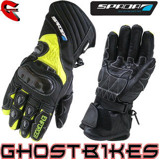 View Item Spada Enforcer WP Hi-Vis Motorcycle Gloves